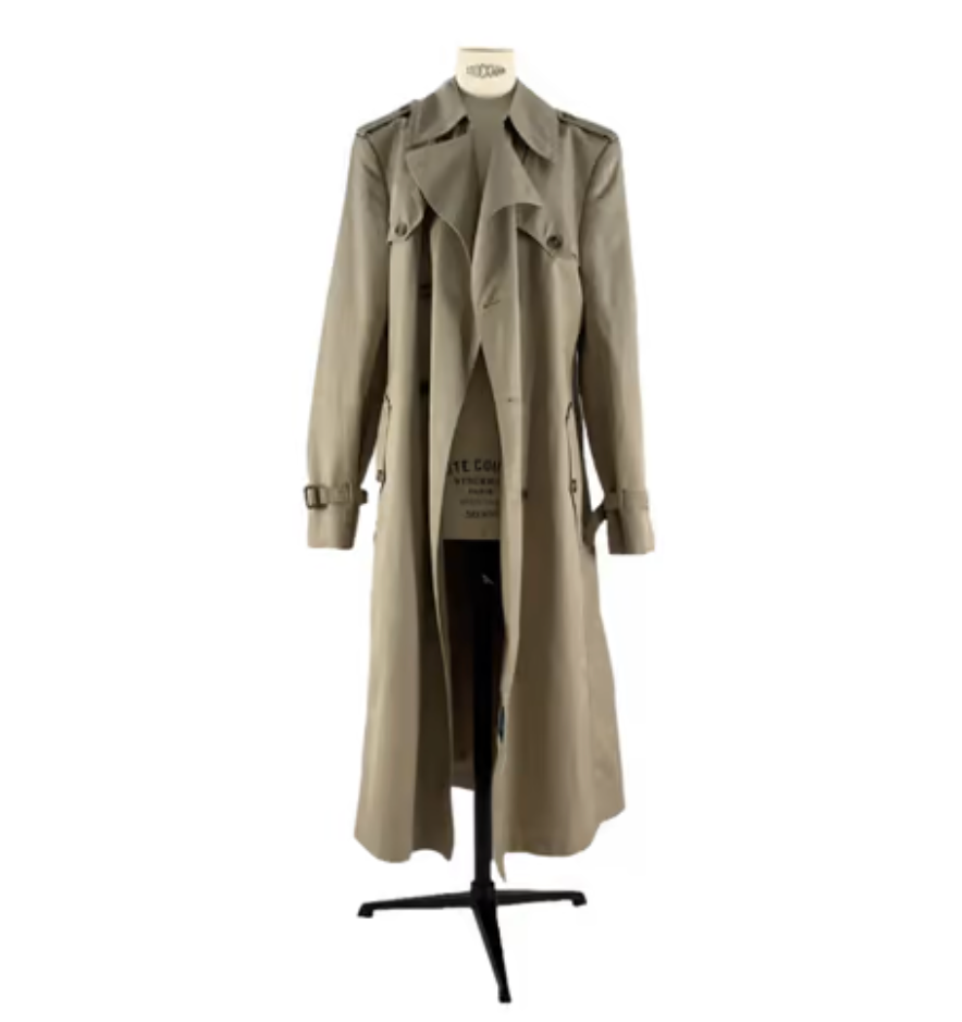 [SOLD] Dior Vintage Beige Classic Trenchcoat